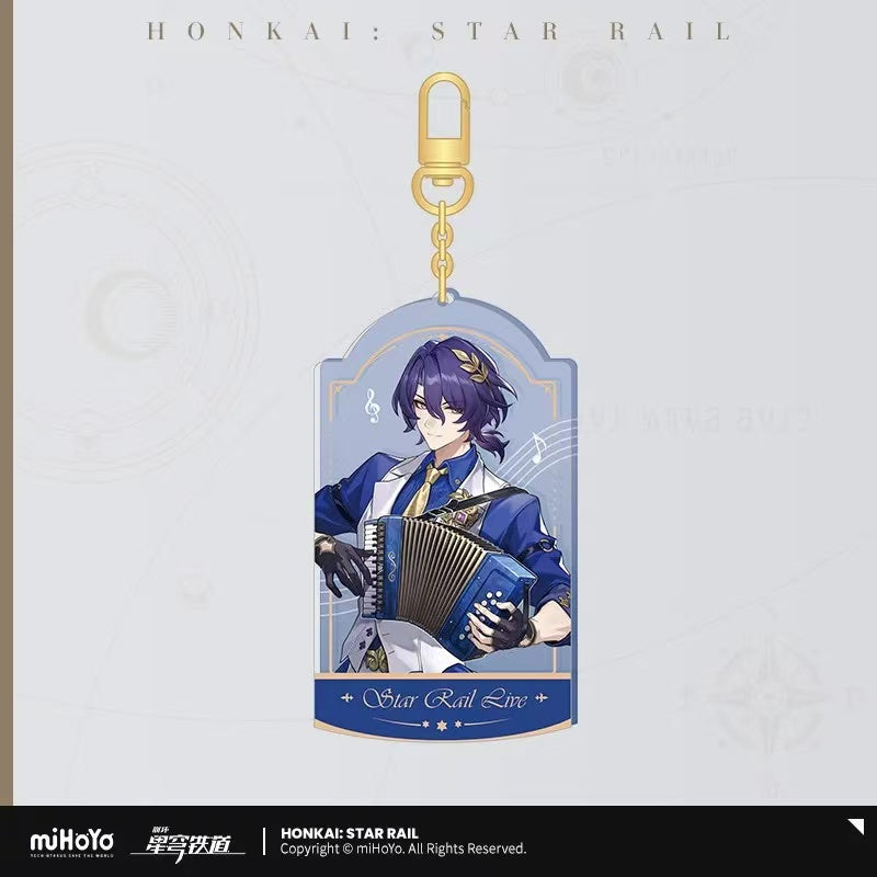 Porte-clé série Star Rail LIVE Waku Waku Goods Shop