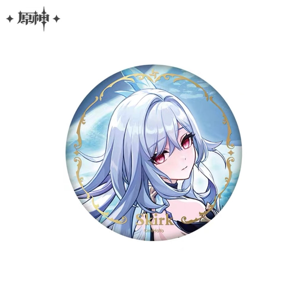 Badge personnage série Themed Genshin Impact