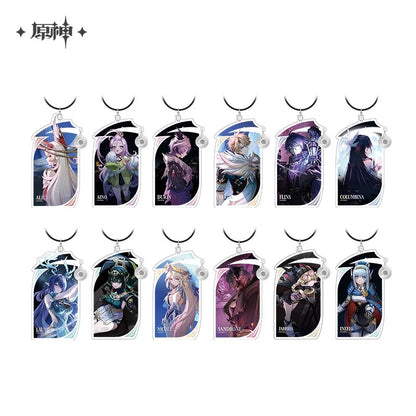 Porte-clé série Song of the Welkin Moon Themed Waku Waku Goods Shop