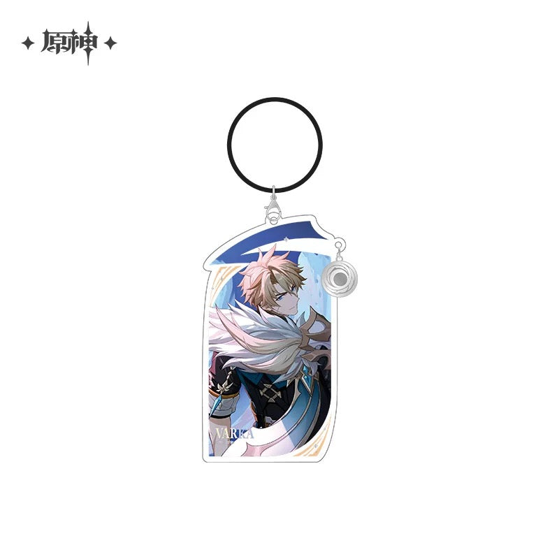 Porte-clé série Song of the Welkin Moon Themed Waku Waku Goods Shop