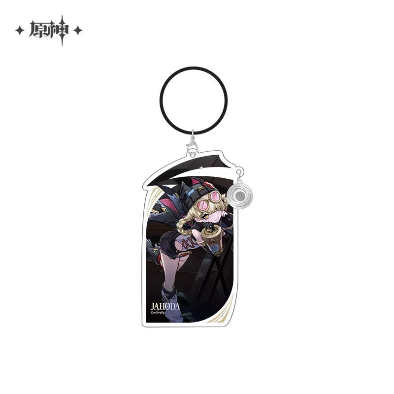 Porte-clé série Song of the Welkin Moon Themed Waku Waku Goods Shop