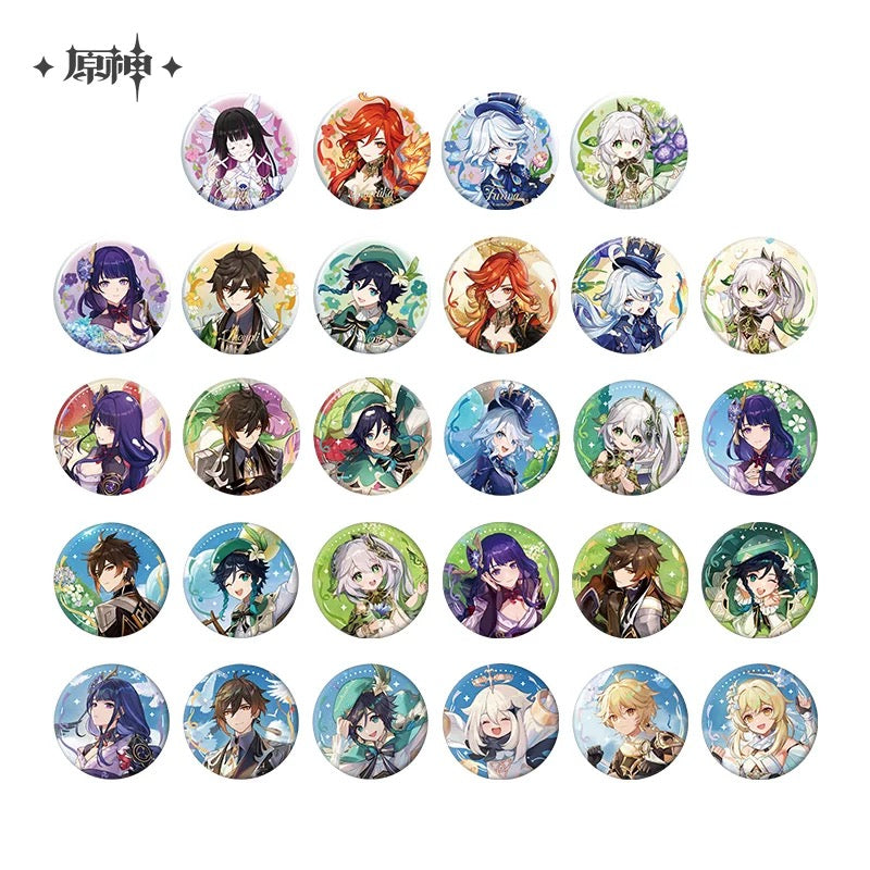 Badge série Anniversary Celebration Genshin Impact