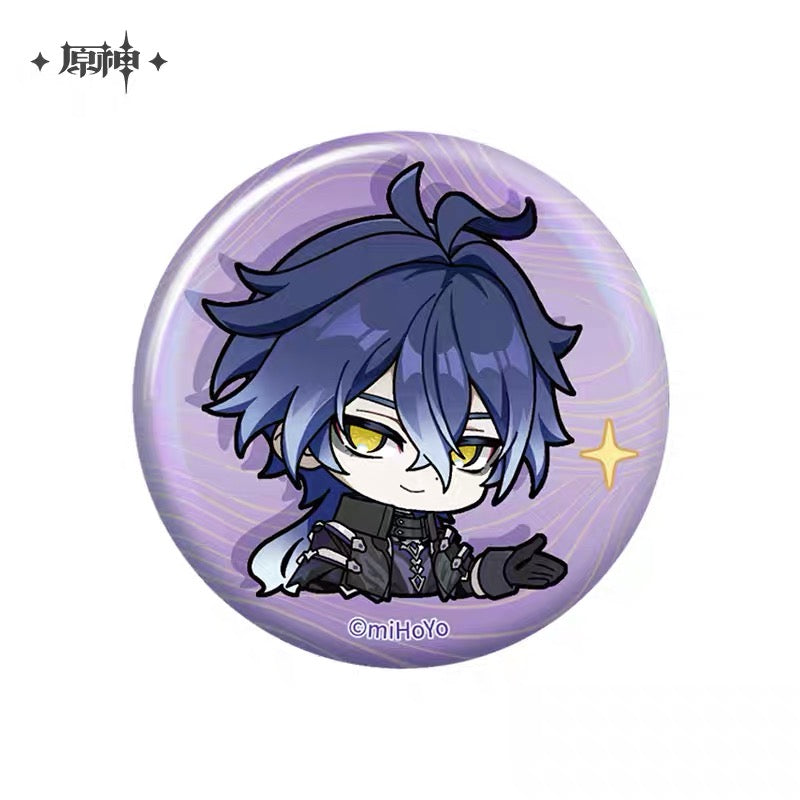 Badge série Chibi Emoji Genshin Impact