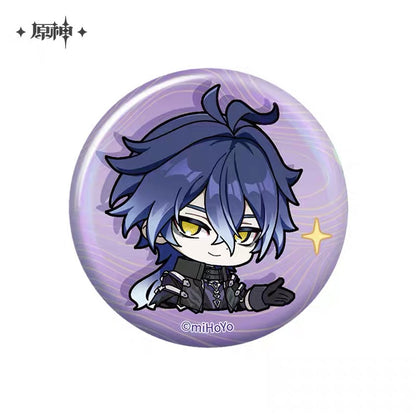 Badge série Chibi Emoji Genshin Impact