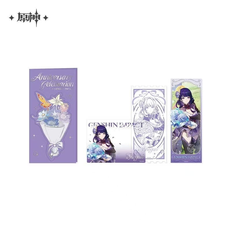 Set ticket série Anniversary Celebration Genshin Impact